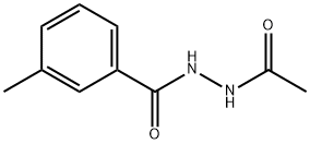 N'-acetyl-3-methylbenzohydrazide 结构式