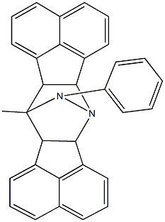 13-methyl-25-phenyl-1,25-diazaoctacyclo[11.11.1.1~3,7~.1~15,19~.0~2,12~.0~11,27~.0~14,24~.0~23,26~]heptacosa-3(27),4,6,8,10,15,17,19(26),20,22-decaene 结构式