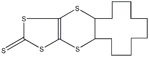 4a,5,6,7,8,9,10,11,12,13,14,14a-dodecahydrocyclododeca[b][1,3]dithiolo[4,5-e][1,4]dithiine-2-thione 结构式