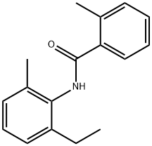 N-(2-ethyl-6-methylphenyl)-2-methylbenzamide 结构式