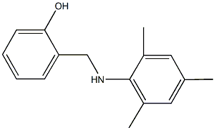 2-[(mesitylamino)methyl]phenol 结构式