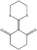 2-(1,3-dithian-2-ylidene)-1,3-cyclohexanedione 结构式