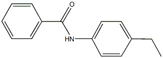 N-(4-ethylphenyl)benzamide 结构式