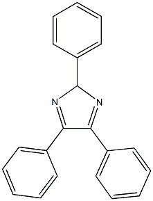 2,4,5-triphenyl-2H-imidazole 结构式