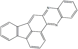 fluoreno[1,9-ab]phenazine 结构式