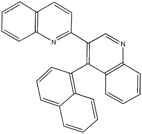 4-(1-naphthyl)-2',3-biquinoline 结构式