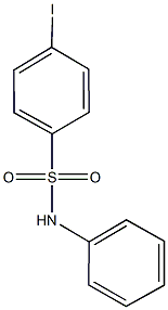 4-iodo-N-phenylbenzenesulfonamide 结构式