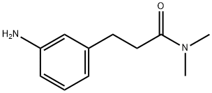 3-(3-aminophenyl)-N,N-dimethylpropanamide(SALTDATA: 2HCl) 结构式