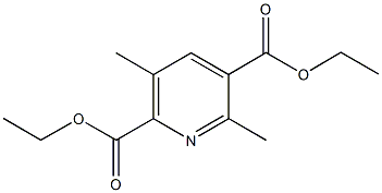 diethyl 3,6-dimethyl-2,5-pyridinedicarboxylate 结构式