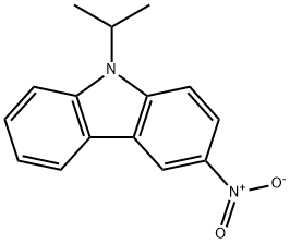 3-nitro-9-isopropyl-9H-carbazole 结构式