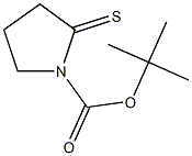 tert-butyl 2-thioxo-1-pyrrolidinecarboxylate 结构式