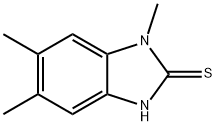 2H-Benzimidazole-2-thione,1,3-dihydro-1,5,6-trimethyl-(9CI) 结构式