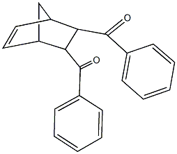 (3-benzoylbicyclo[2.2.1]hept-5-en-2-yl)(phenyl)methanone 结构式