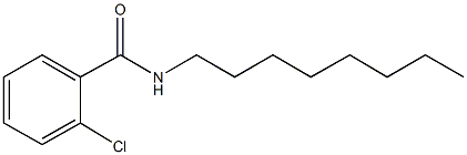 2-chloro-N-octylbenzamide 结构式