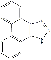 1H-phenanthro[9,10-d][1,2,3]triazole 结构式
