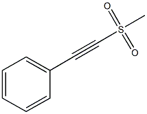 methyl phenylethynyl sulfone 结构式