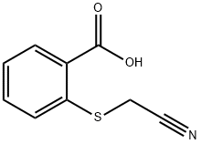 2-[(cyanomethyl)sulfanyl]benzoic acid 结构式