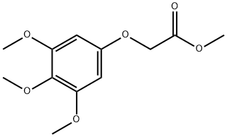 methyl (3,4,5-trimethoxyphenoxy)acetate 结构式