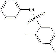 2,4-dimethyl-N-phenylbenzenesulfonamide 结构式