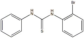 N-(2-bromophenyl)-N'-phenylthiourea 结构式