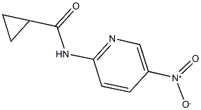 N-{5-nitro-2-pyridinyl}cyclopropanecarboxamide 结构式