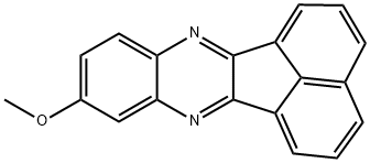 acenaphtho[1,2-b]quinoxalin-9-yl methyl ether 结构式