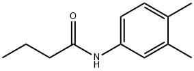 N-(3,4-dimethylphenyl)butanamide 结构式