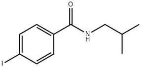 4-iodo-N-isobutylbenzamide 结构式