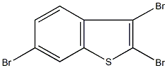 2,3,6-tribromo-1-benzothiophene 结构式