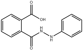 2-[(2-phenylhydrazino)carbonyl]benzoic acid 结构式