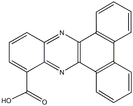 dibenzo[a,c]phenazine-10-carboxylic acid 结构式