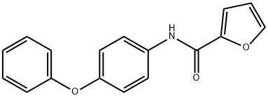 N-(4-phenoxyphenyl)-2-furamide 结构式