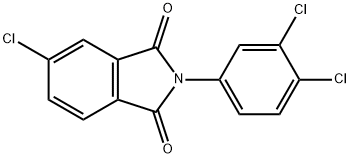 5-chloro-2-(3,4-dichlorophenyl)-1H-isoindole-1,3(2H)-dione 结构式