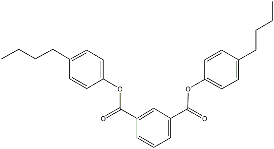 bis(4-butylphenyl) isophthalate 结构式