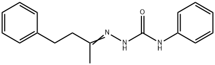 4-phenyl-2-butanone N-phenylsemicarbazone 结构式