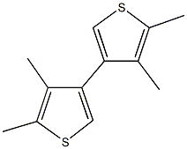4,4'-bis[2,3-dimethylthiophene] 结构式