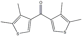 bis(4,5-dimethyl-3-thienyl)methanone 结构式