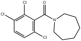 1-(2,3,6-trichlorobenzoyl)azepane 结构式