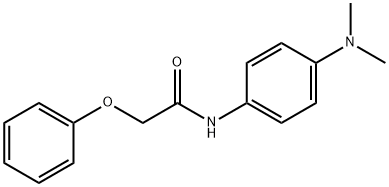 N-[4-(dimethylamino)phenyl]-2-phenoxyacetamide 结构式