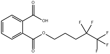 2-{[(4,4,5,5,5-pentafluoropentyl)oxy]carbonyl}benzoic acid 结构式