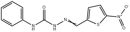 5-nitro-2-thiophenecarbaldehyde N-phenylsemicarbazone 结构式