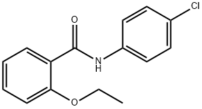 N-(4-chlorophenyl)-2-ethoxybenzamide 结构式