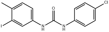 N-(4-chlorophenyl)-N'-(3-iodo-4-methylphenyl)urea 结构式