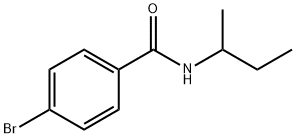 4-bromo-N-(sec-butyl)benzamide 结构式