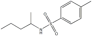 4-methyl-N-(1-methylbutyl)benzenesulfonamide 结构式