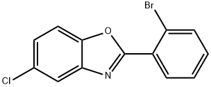 2-(2-bromophenyl)-5-chloro-1,3-benzoxazole 结构式