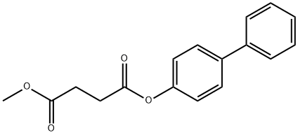 1-[1,1'-biphenyl]-4-yl 4-methyl succinate 结构式