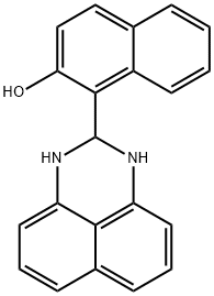 1-(2,3-dihydro-1H-perimidin-2-yl)-2-naphthol 结构式
