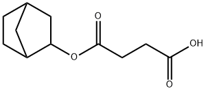 4-(bicyclo[2.2.1]hept-2-yloxy)-4-oxobutanoic acid 结构式