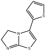 3-(2-thienyl)-5,6-dihydroimidazo[2,1-b][1,3]thiazole 结构式